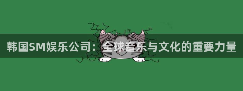 新航娱乐：韩国SM娱乐公司：全球音乐与文化的重要力量