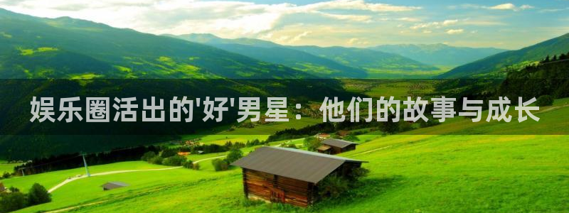 新航娱乐官网登录入口：娱乐圈活出的\'好\'男星：他们的故事与成长